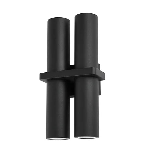 Black Up/Down LED Wall Light