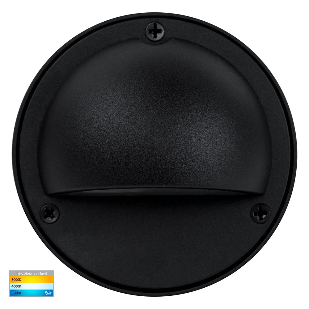 Pinta 2.3w Eyelid LED Step Light Tri-Colour