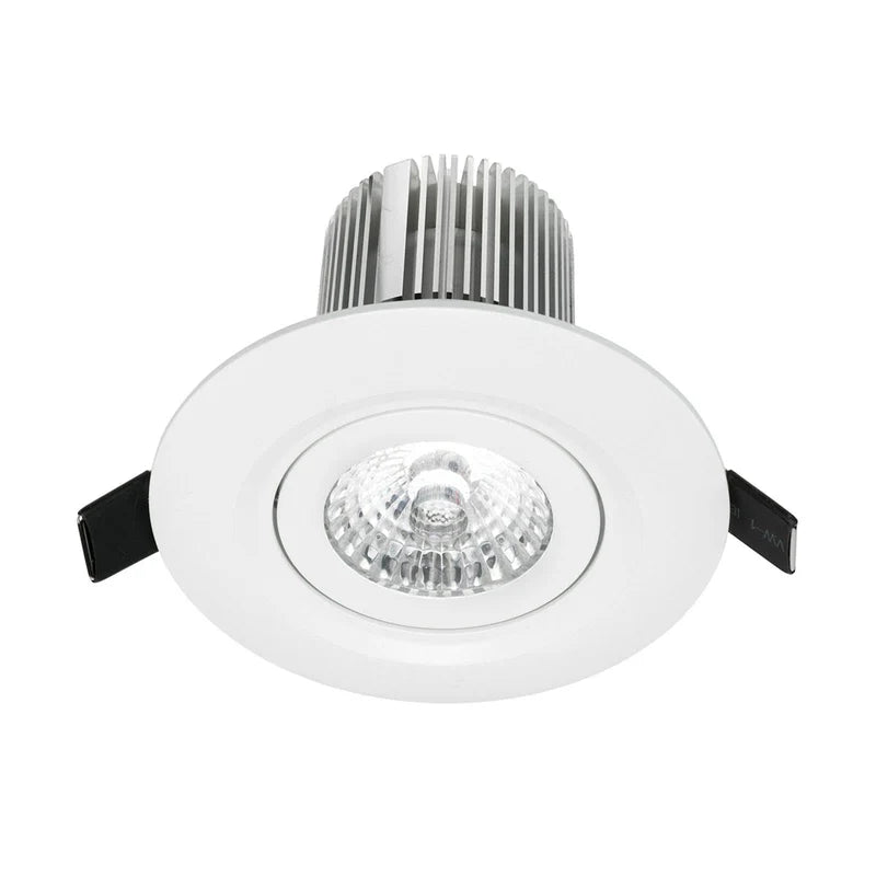 Brilliant White Luxor 10w CCT Gimbal LED Downlight