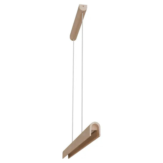 Calibo Inspire Crafted Travertine Tricolour LED Linear Pendant | Beige