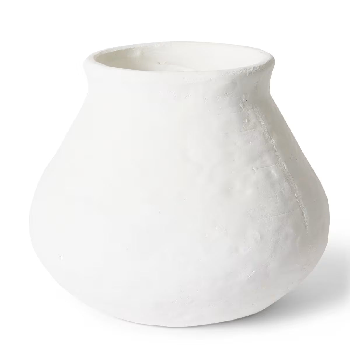 Reagan Squat Pot White