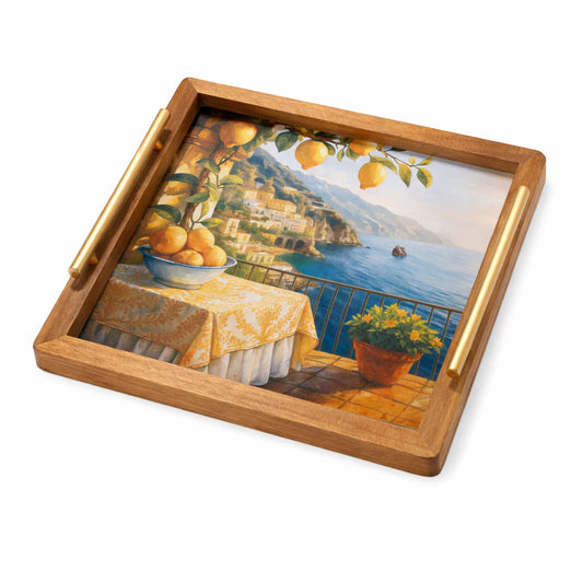 Walnut Carry Tray
