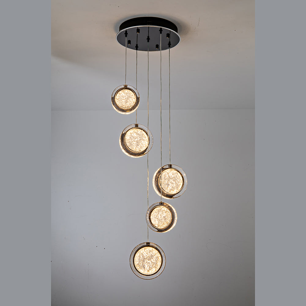 Yoyo 5 Light Drop Pendant