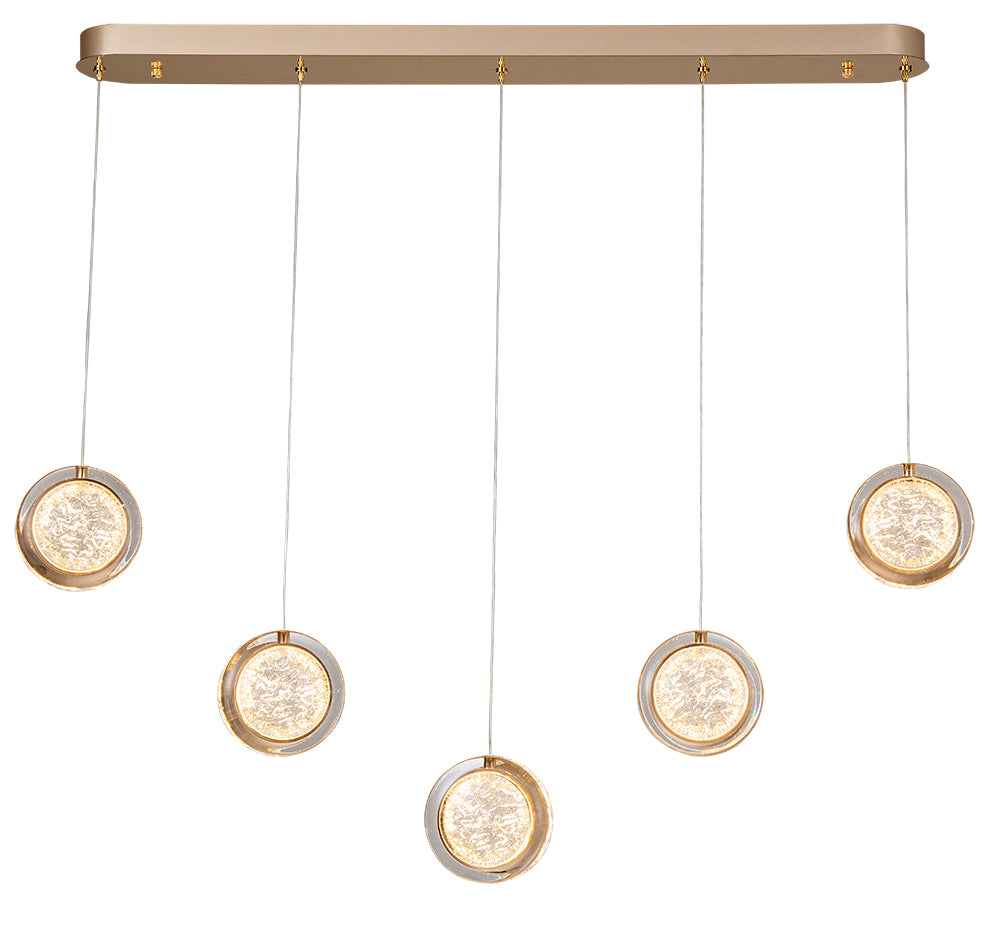 Yoyo 5 Light Bar Pendant
