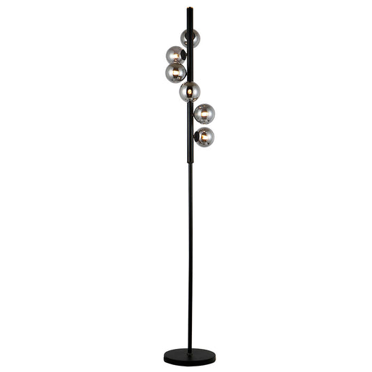 Midday 6 Light Glass Floor Lamp