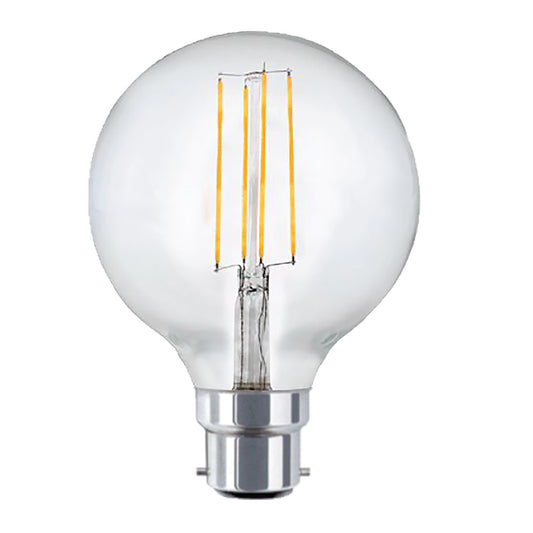 8w G95 Round LED Filament Globe