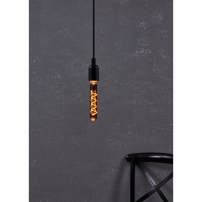 4w T30 LED Transparent Black Globe