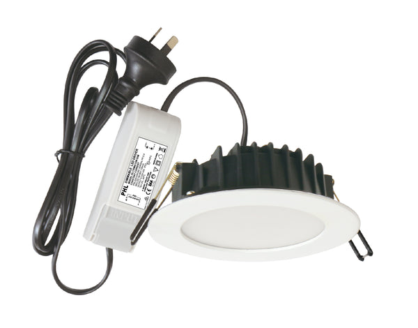 PHL902 12w Channel WHITE Downlight