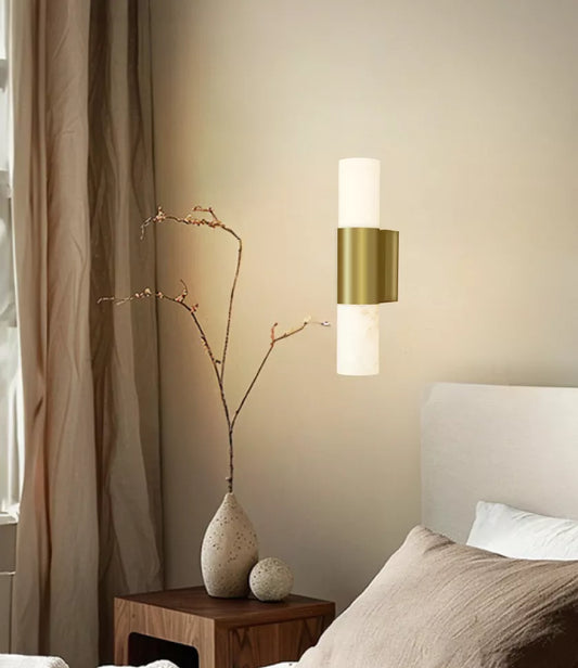 Sofia2 G9 Spanish Marble Wall Light
