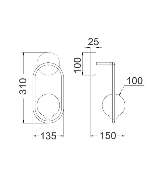 ARO1 Wall Light