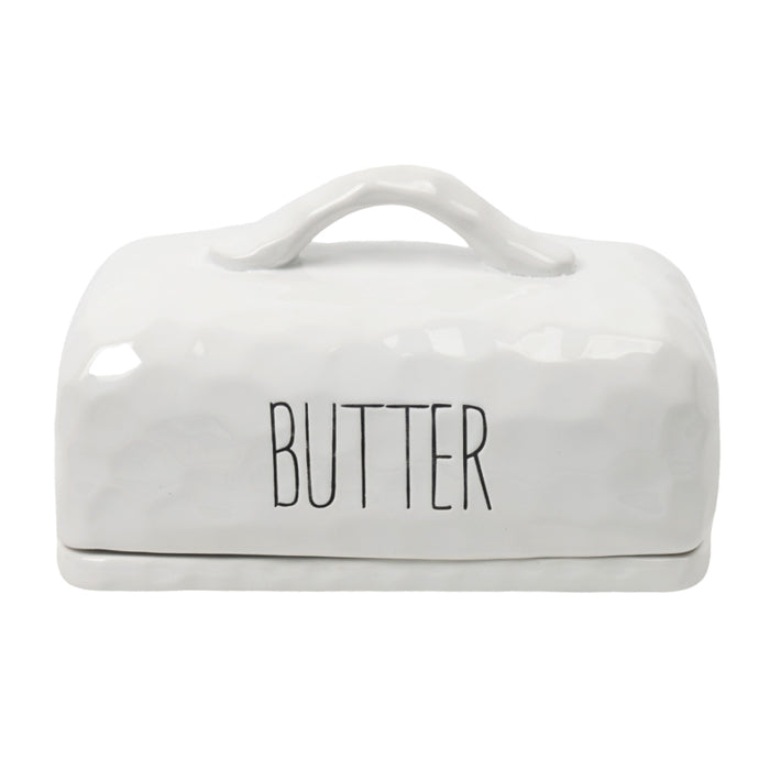 Spade Ceramic Butter Dish
