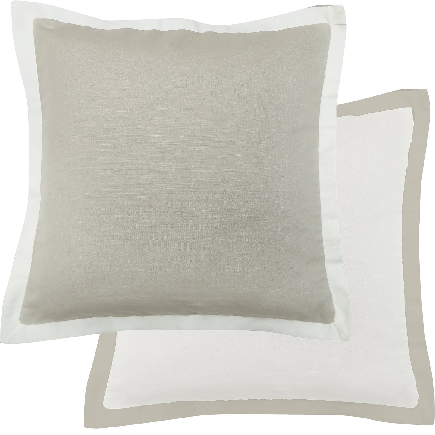 Arlo Beige & White Cushion