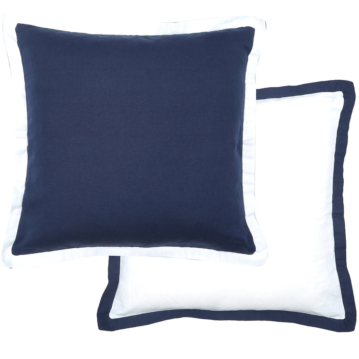 Arlo Navy & White Cushion