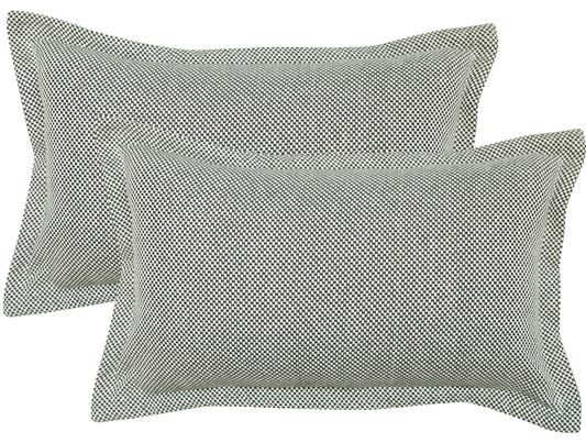 Chambray Eco Cushion Olive