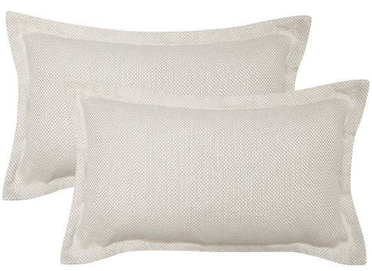 Chambray Eco Cushion Taupe