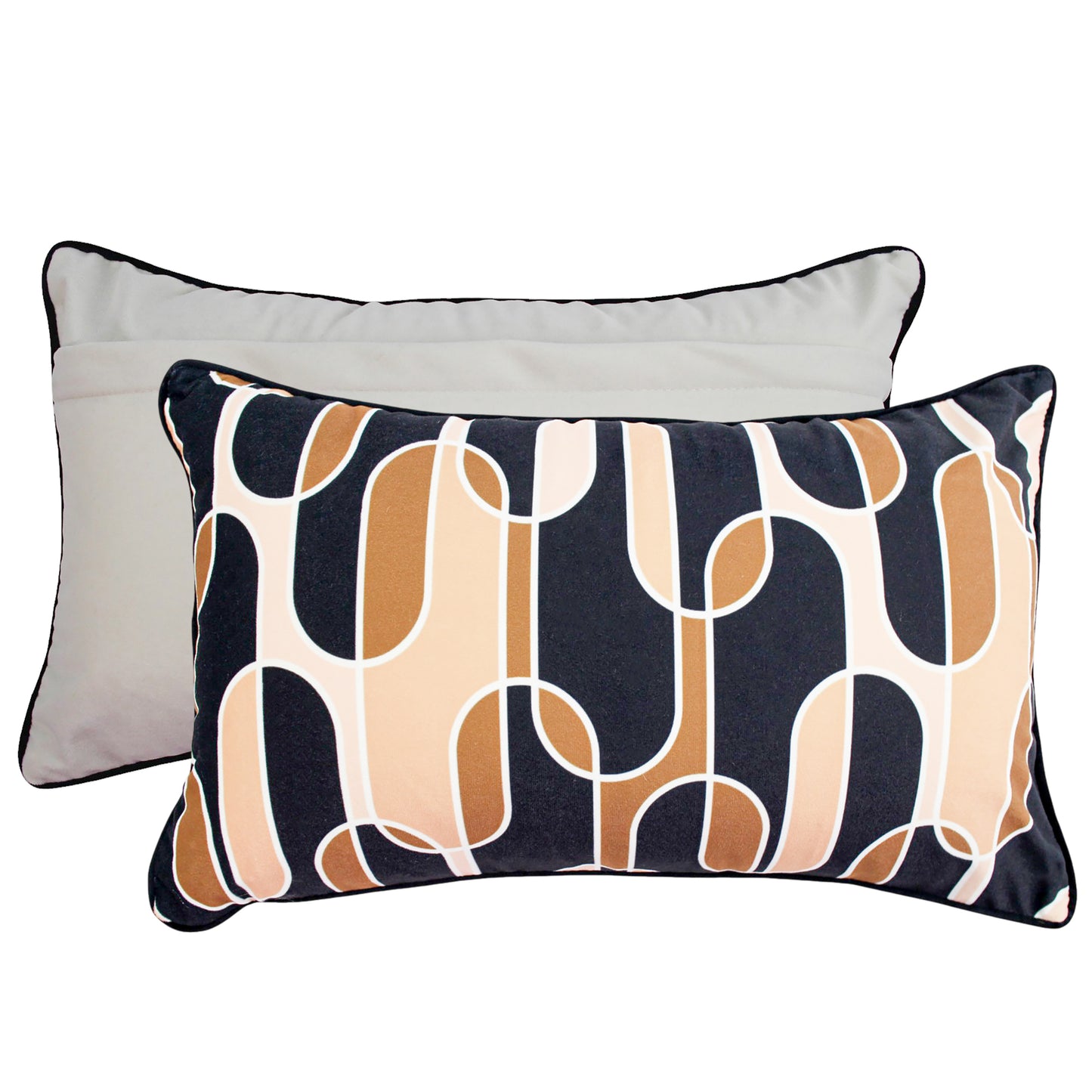 Groovy Bean Velvet Cushion 30x50