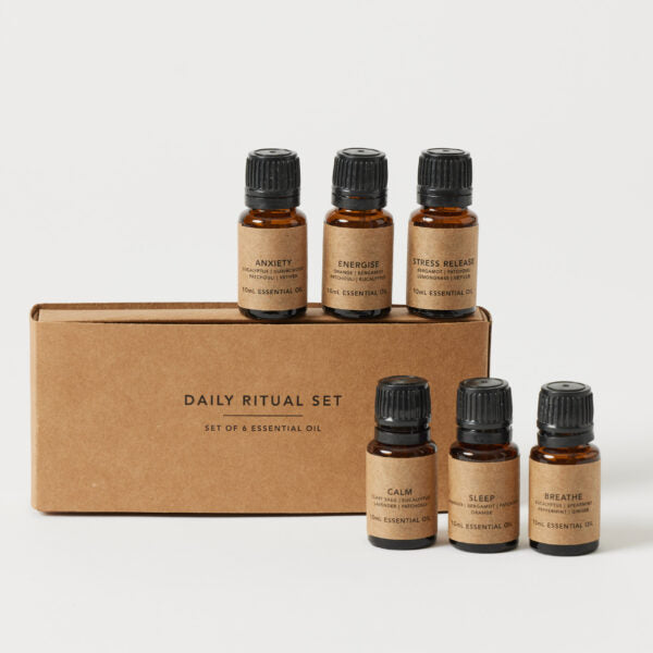 Daily Ritual Set of 6 Essential Oils