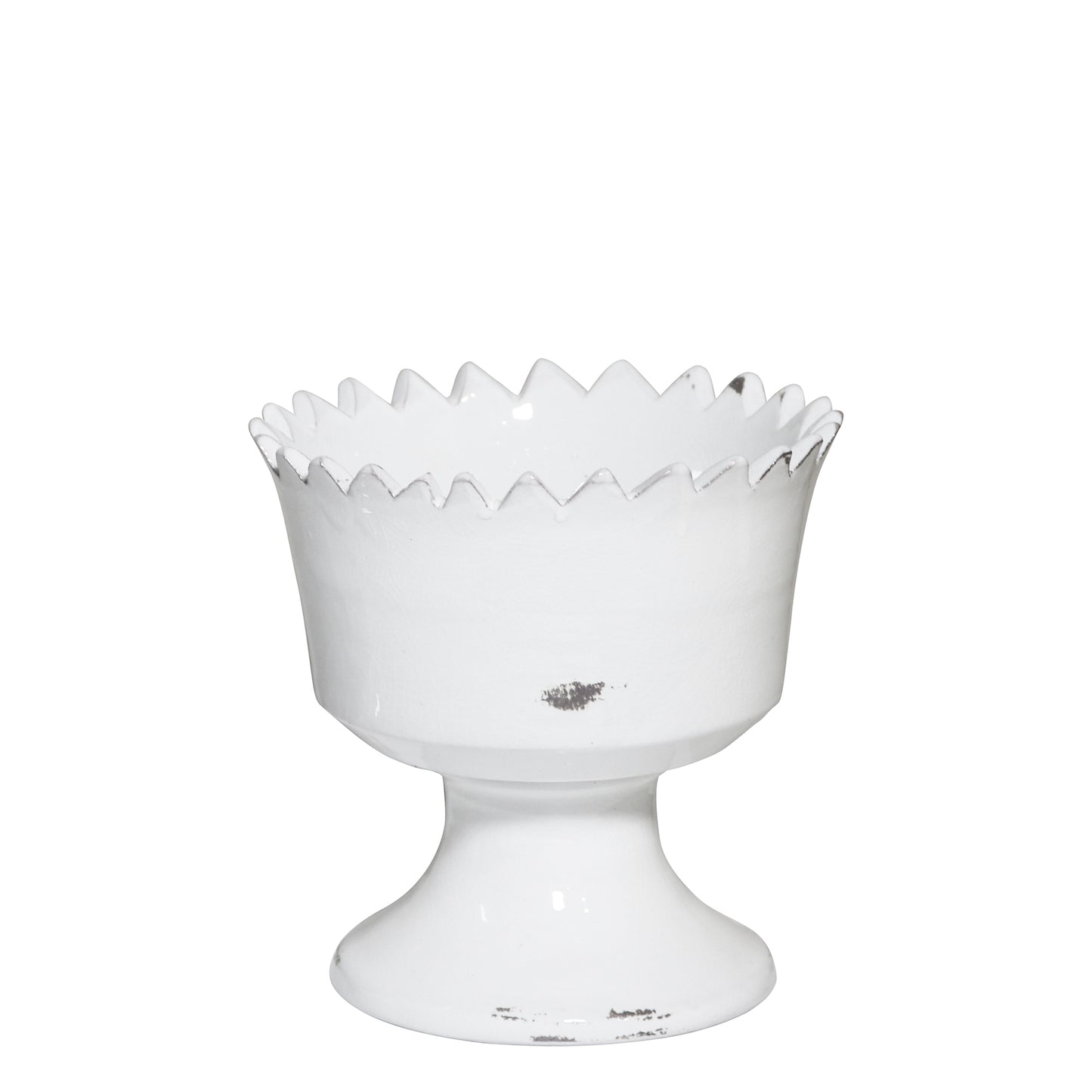 Sahara Pedestal Small White