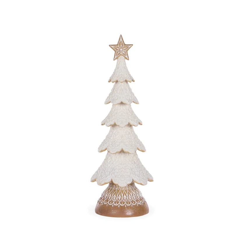 Frosted Gingerbread Tree