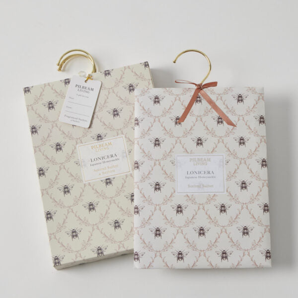 Lonicera Scented Hanging Sachets Set/4