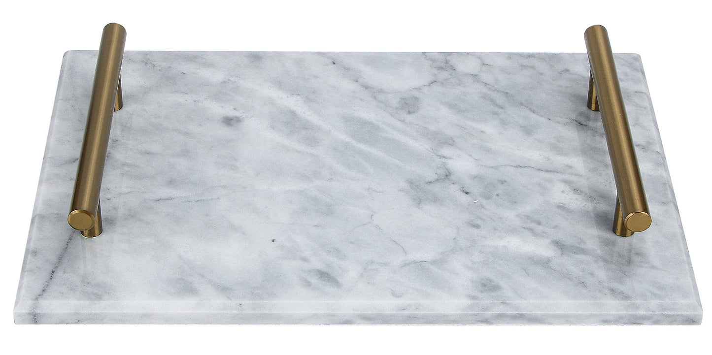 Marble Carry Trays Gold