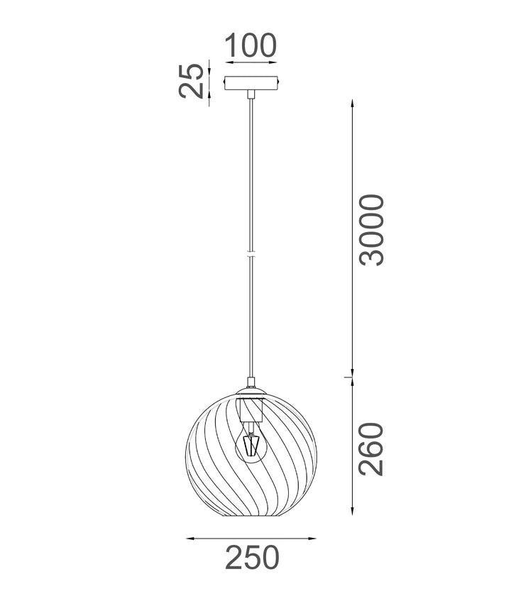 Espiral Pendant