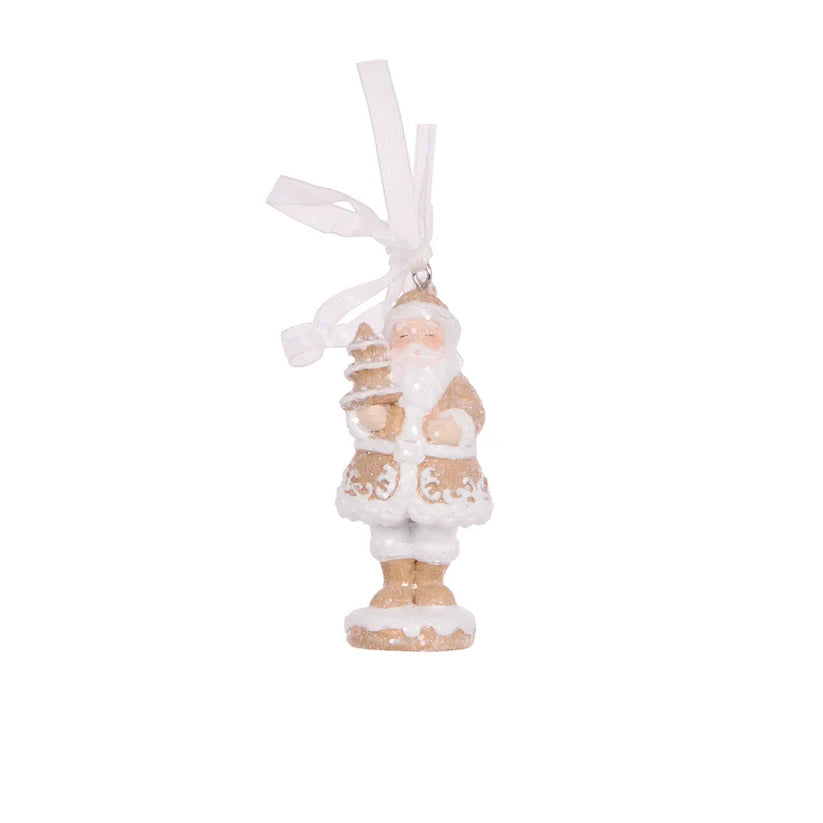 Gingerbread Santa Ornament