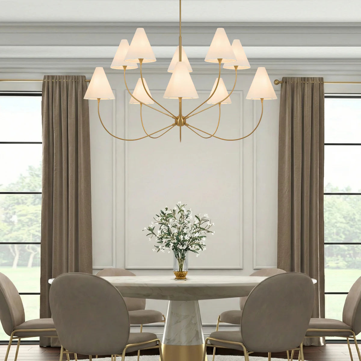 Farnix 10 Light Pendant