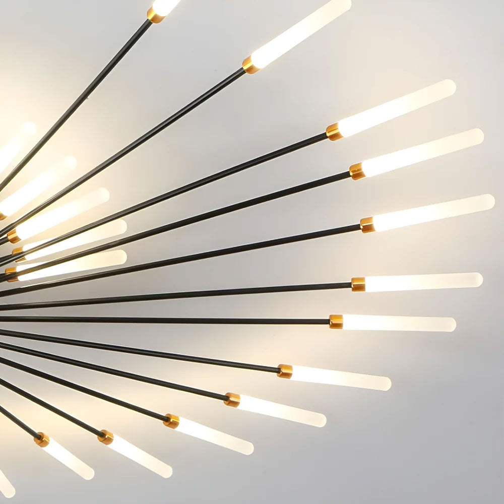 Girandola 28 Light LED Flush Ceiling Light