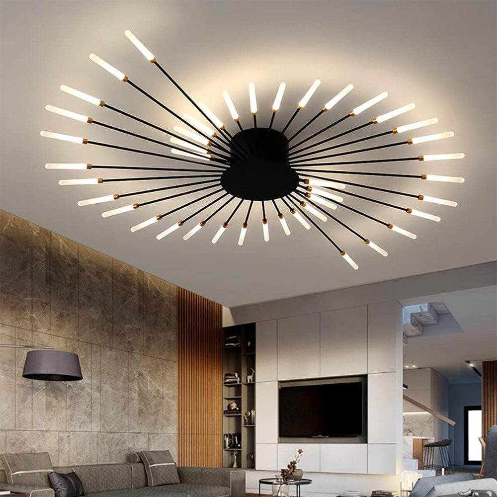 Girandola 42 Light LE Flush Ceiling Light
