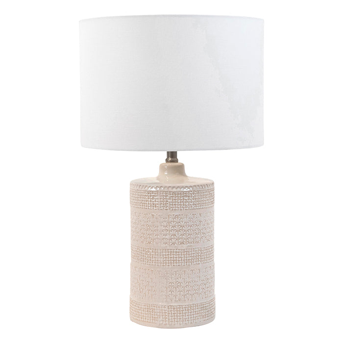 Coast Ceramic White Table Lamp
