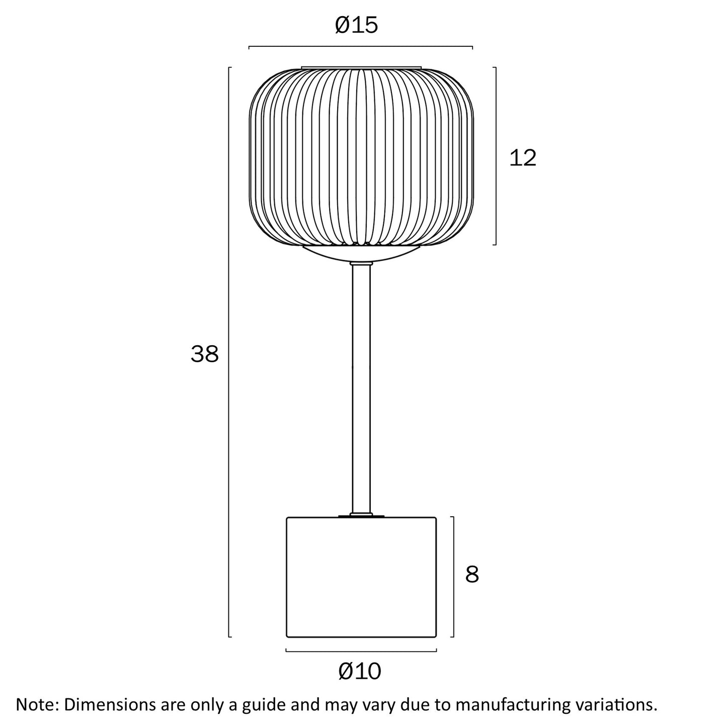 Liam Touch Lamp