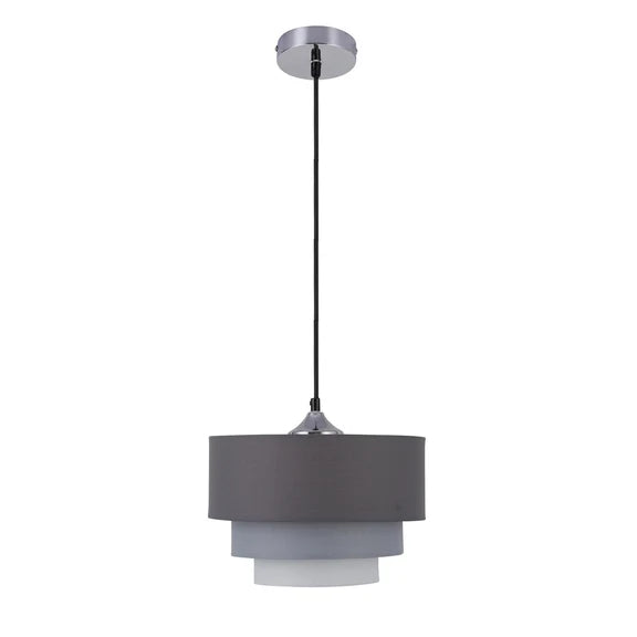 Isabelle 1 Light Fabric Pendant