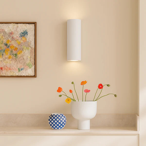 Onyx Up/Down Plaster Wall Light