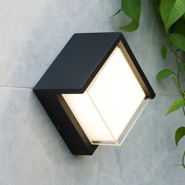 Tivor 10w Square Wall Light TRI Colour