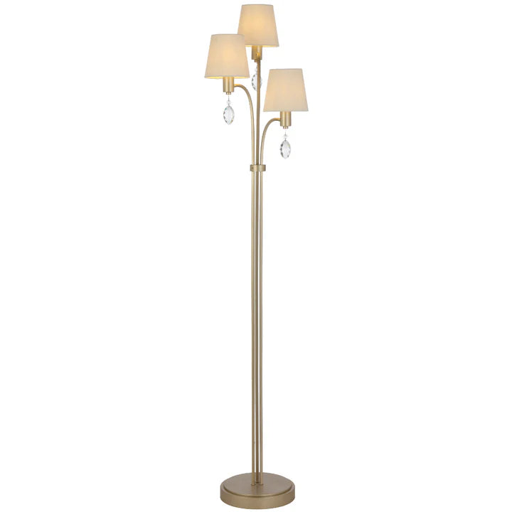 Malvern 3 Light Floor Lamp