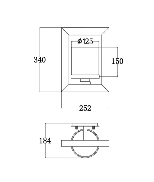 Meti Wooden Wall Light