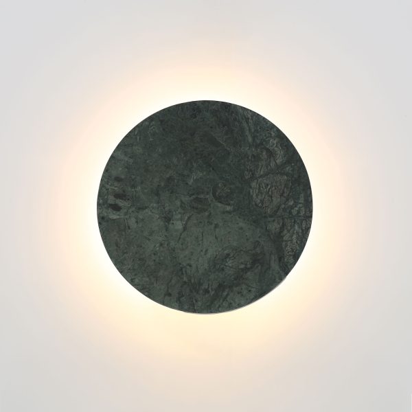 Dot.20 Green Marble Wall Light