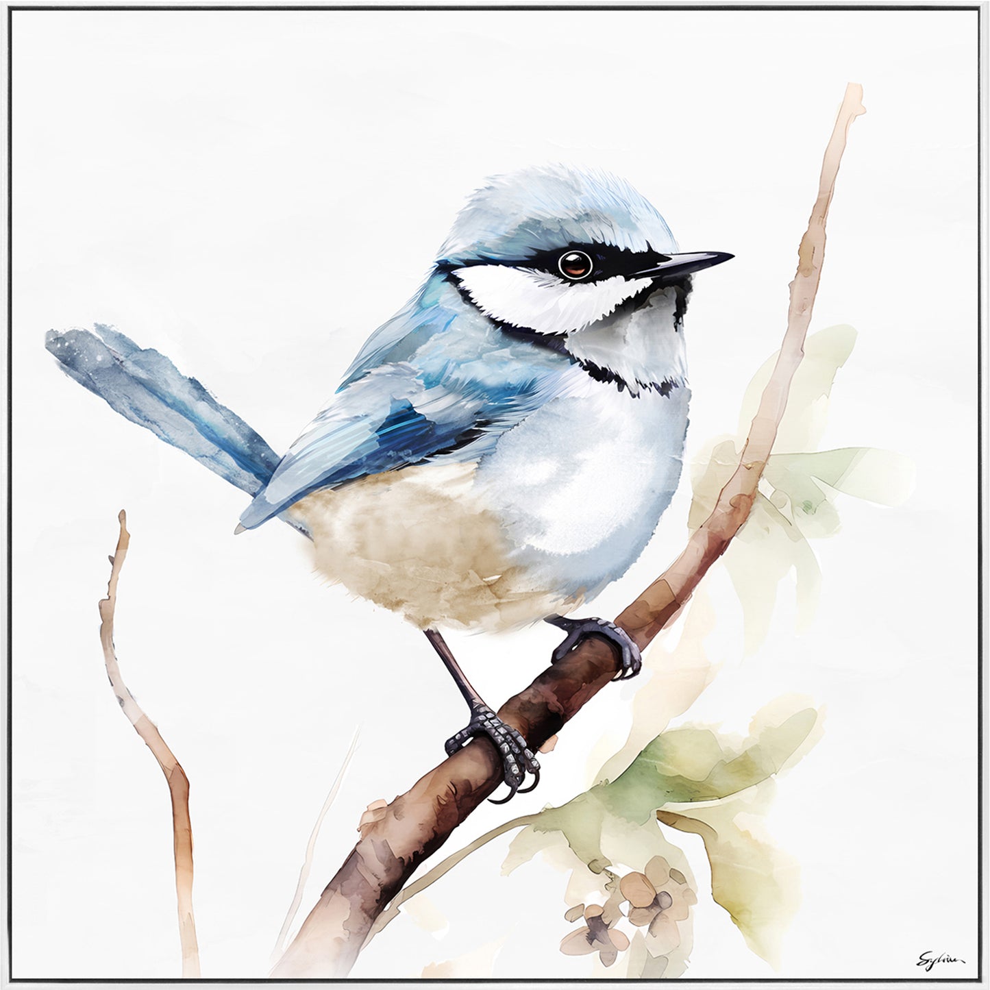 Feathery Flirtation Painting