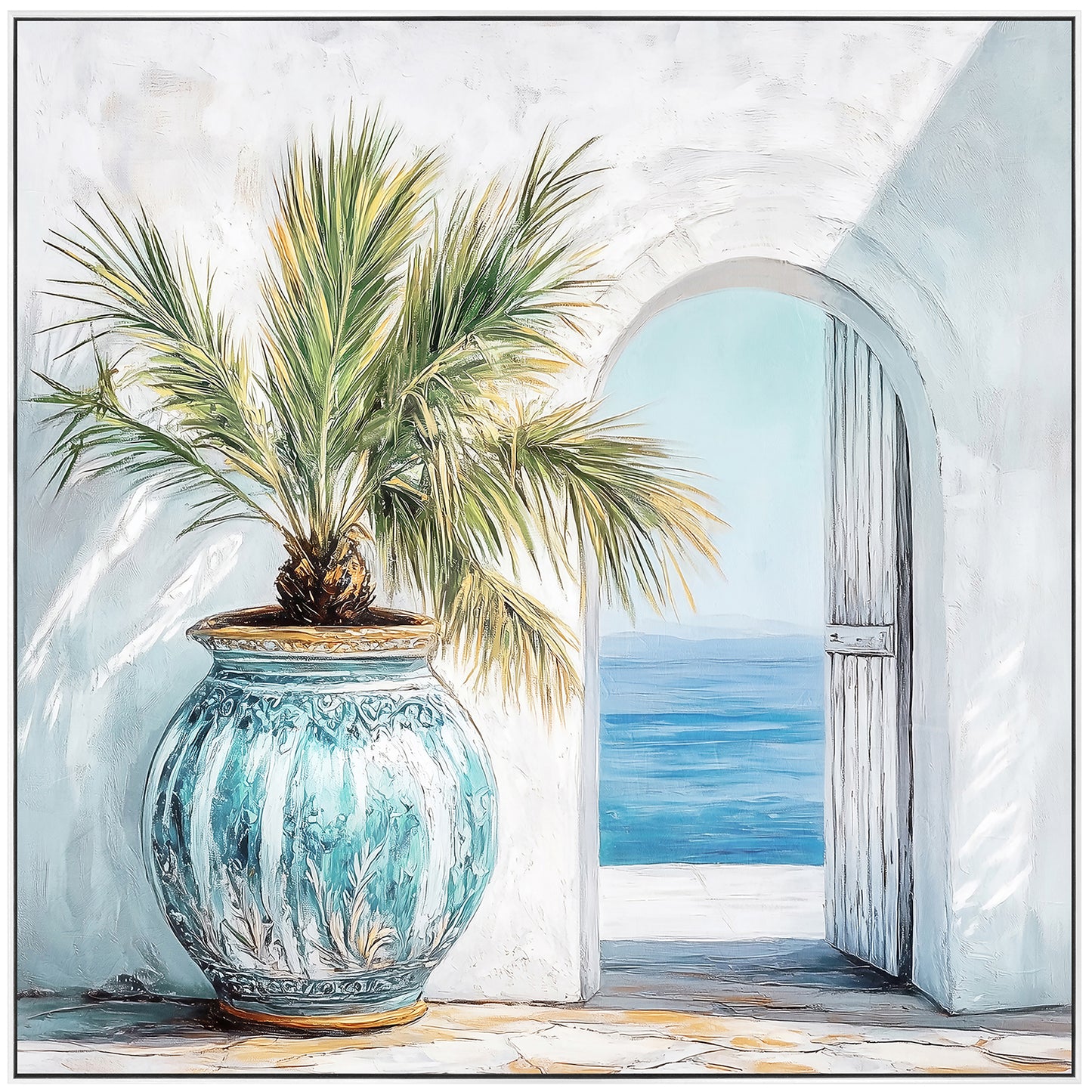 Palm Intentions Painting 83x83