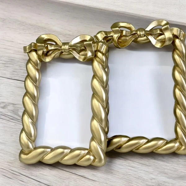 Gold Ribbon Frame