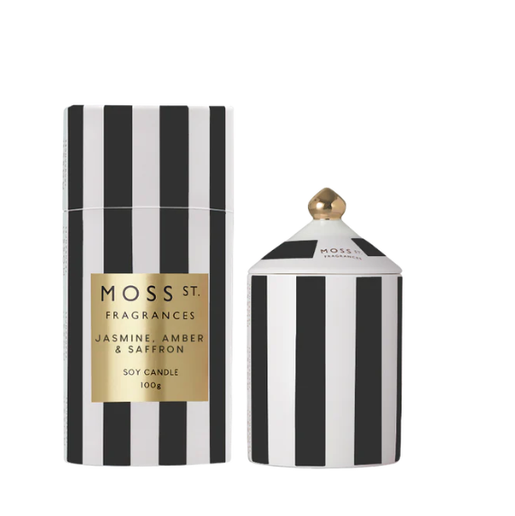 Moss St Ceramic Candle 100g