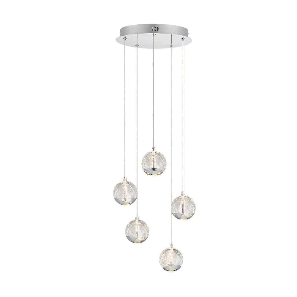 Segovia 5 Light Drop Pendant