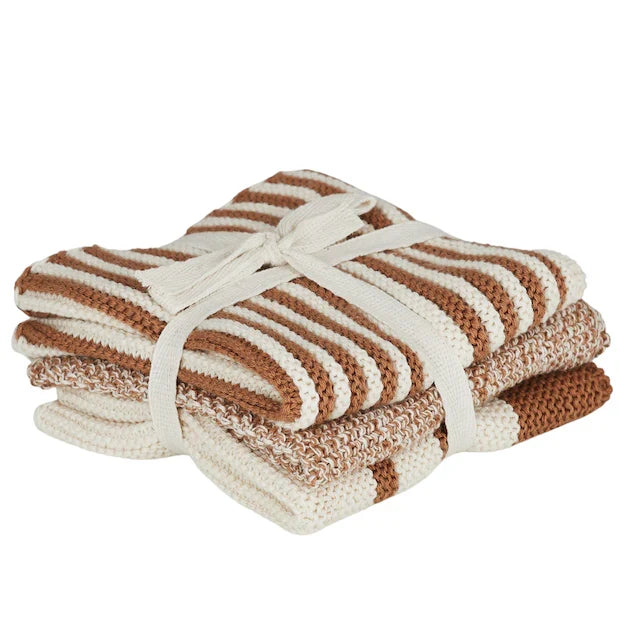 Amy Set/3 Cotton Knit Cloths