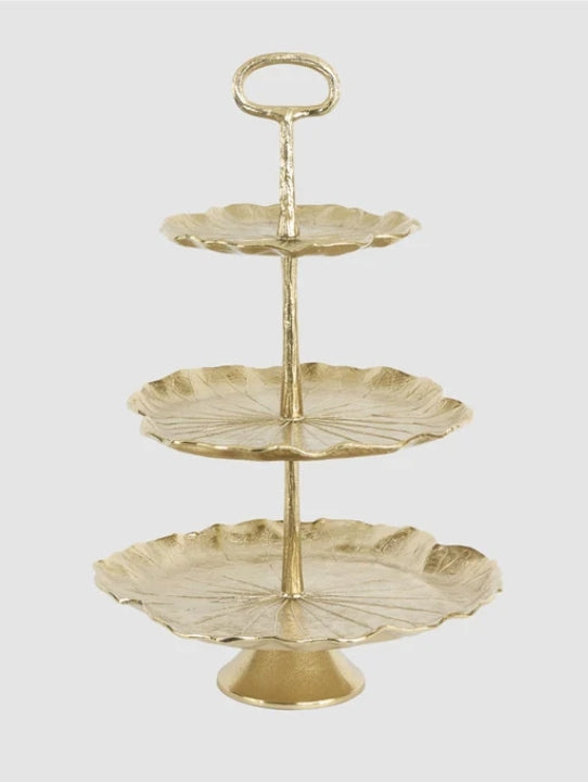 Leaf 3 Tier Cake Stand