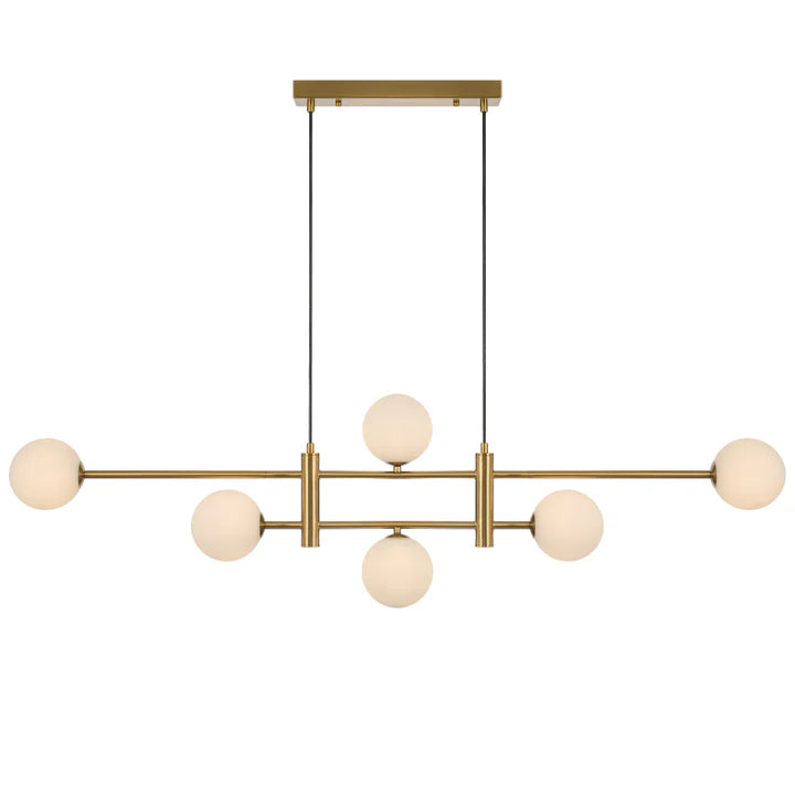 Tyson 6 Light Antique Gold