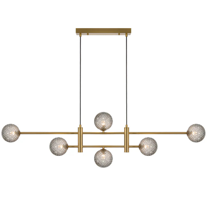 Tyson 6 Light Antique Gold