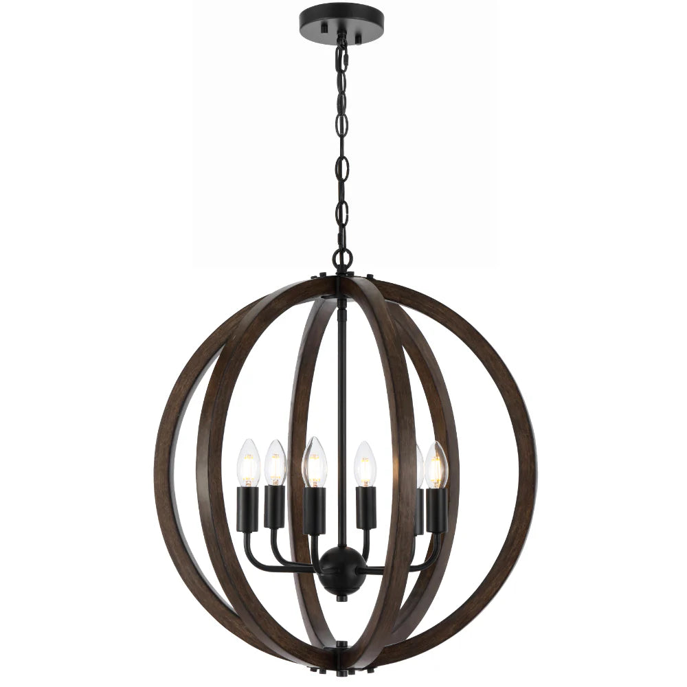 Vestal Wooden Pendant