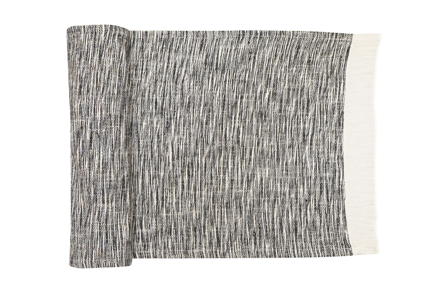 Cascade Table Runner Black