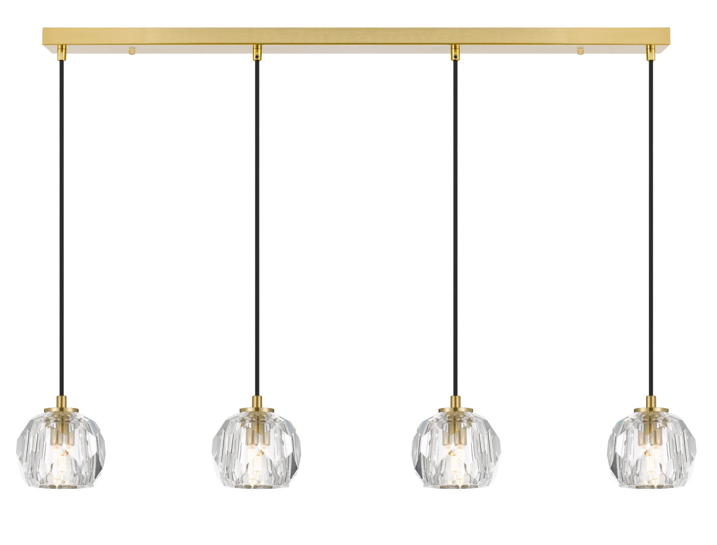 Zaha 4 Light Bar Pendant